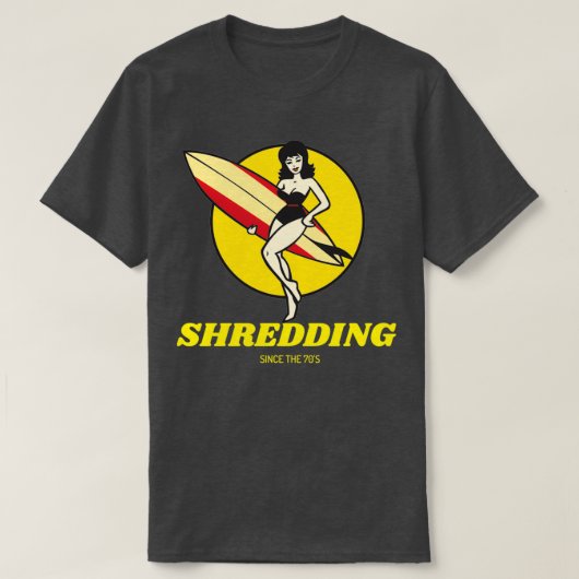 70年代以降の細断 Tシャツ (デザイン正面)
