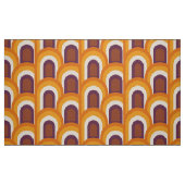 70年代半ば世紀レトロ織物 ファブリック (ファットクウォーター)