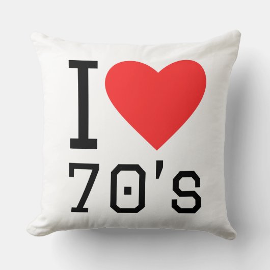 70年代大好き クッション (正面)