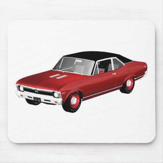 70年代時代の新星のsupersport マウスパッド (正面)