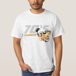 70年代濶歩、70年代のティー Tシャツ