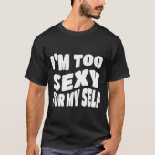 70年代自分に私もついて行けない Tシャツ (正面)