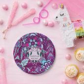 70年代、レトロのパーティーのプレート ペーパープレート (パーティー)