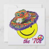 70年代 招待状 (正面)