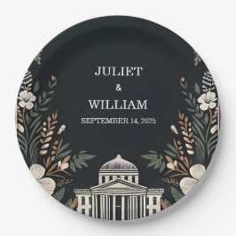 70年代 80年代 ファスト ボールド ボーホー コートハウス ウェディング ペーパープレート