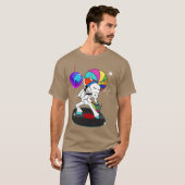 70年代 80年代 レトロ ユニコーン ディスコ フレンド Tシャツ (正面フル)