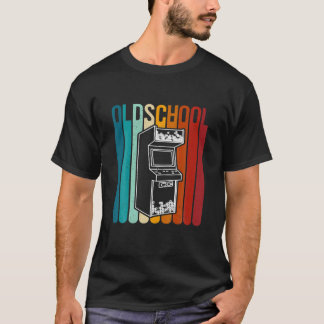 70年代 80年代 90年代 ビンテージ レトロ アーケード ビデオゲーム オールドスクール Tシャツ