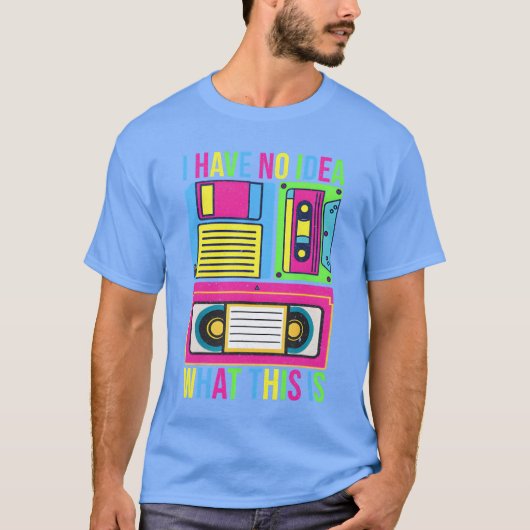 70年代 80年代 90年代 友達 わからない Tシャツ (正面)