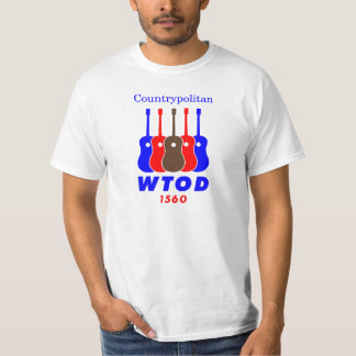 70年代WTOD 1560 AM Countrypolitanのラジオ Tシャツ