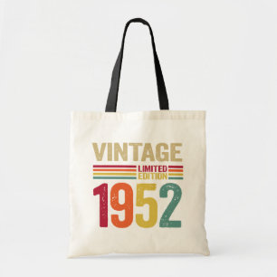 70年前の贈答品ヴィンテージ1952年70回目の誕生日贈答品 トートバッグ