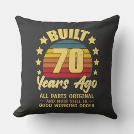 70年前製造 オリジナルパーツで動く 70歳の誕生日 クッション