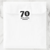 70年素晴らし スクエアシール (バッグ)