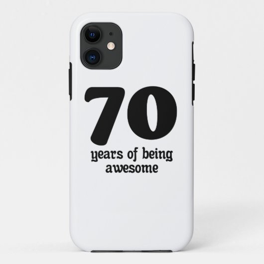 70年素晴らし Case-Mate iPhoneケース (裏面)