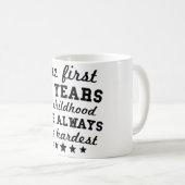 70年間の幼年期の第70誕生日 コーヒーマグカップ (正面右)