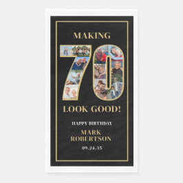 70才をステキに見せるフォトコラージュ 70歳の誕生日