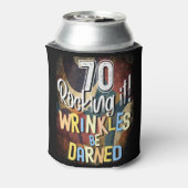 70揺れ！シワが焼ける、70レトロ日 缶クーラー (缶裏面)
