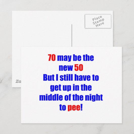 70新規50 ポストカード (正面/裏面)