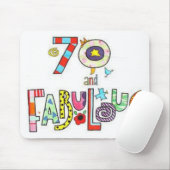 70歳およびすばらしい誕生日 マウスパッド (マウス)