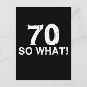 70歳だって - 面白い70歳の誕生日 ポストカード