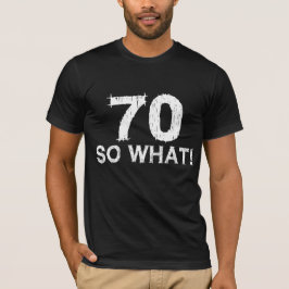 70歳だって - 面白い70歳の誕生日 Tシャツ