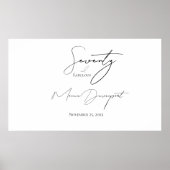 70歳で素敵に ポスター (正面)