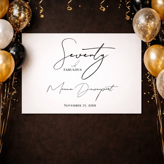 70歳で素敵に ポスター