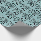 70歳のセンセーショナル ラッピングペーパー (角)