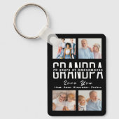 70歳の祖父母の日贈り物 キーホルダー (正面)