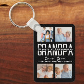 70歳の祖父母の日贈り物 キーホルダー (正面)