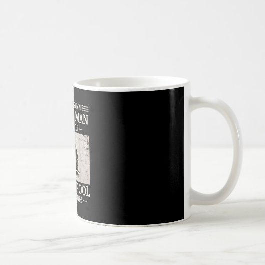 70歳の老人がビリヤードで大暴れ コーヒーマグカップ (右)