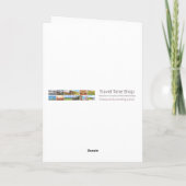 70歳の誕生日おめでとう、ピンクのバラのカード カード (裏面)