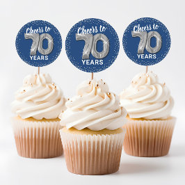 70歳の誕生日おめでとう ラウンドシール