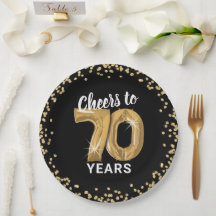 70歳の誕生日おめでとう 現代的なスタイル