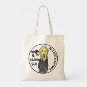 70歳の誕生日はまだ悲鳴エドバードムンチトートバッグ トートバッグ (裏面)