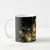 70歳の誕生日は私を70年もかけて見た コーヒーマグカップ (左)