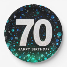 70歳の誕生日グリーントーン