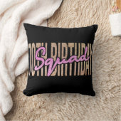 70歳の誕生日スクワッド引用文ことわざ クッション (ブランケット)