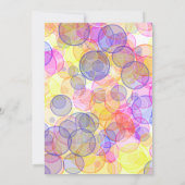 70歳の誕生日バッジ年齢(日) 招待状 (裏面)