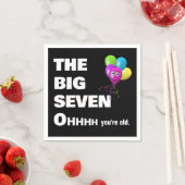 70歳の誕生日パーティー　老化ユーモア スタンダードカクテルナプキン (インサイチュ)