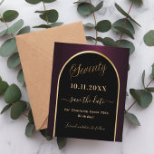 70歳の誕生日ブラックブルゴーニュは日付カードを保存