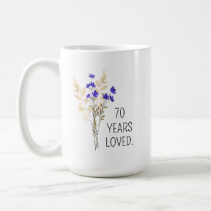 70歳の誕生日プレゼント 1955年生まれ 70歳の誕生日 コーヒーマグカップ