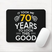 70歳の誕生日プレゼント 70歳になりました マウスパッド (マウス)