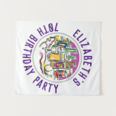 70歳の誕生日記念タペストリー タペストリー (正面(横))