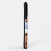 70歳の誕生日金ゴールド黒写真コラージュスタイリッシュ Case-Mate iPhoneケース (裏面/右)