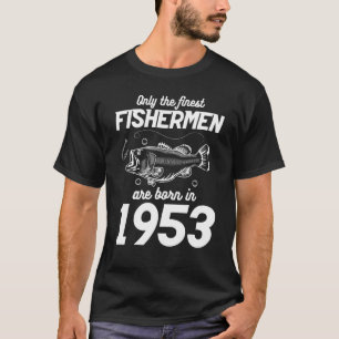 70歳の誕生日魚釣り70歳の漁師1953 1 Tシャツ