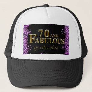 70歳の誕生日 キャップ