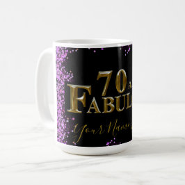 70歳の誕生日 コーヒーマグカップ