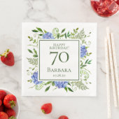70歳の誕生日 ブルー・ハイドランジア (インサイチュ)