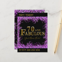 70歳の誕生日 ポストカード