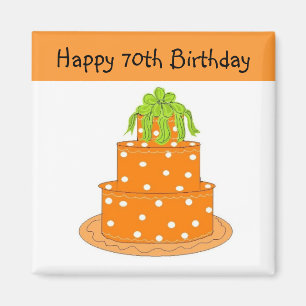 70歳の誕生日 マグネット